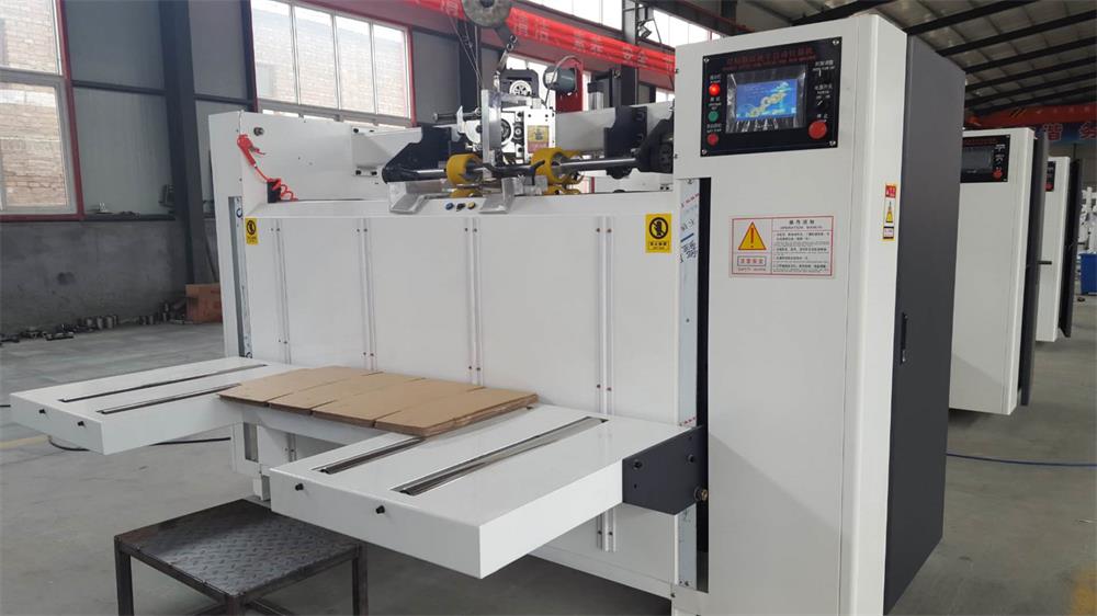 高速半自动订箱机